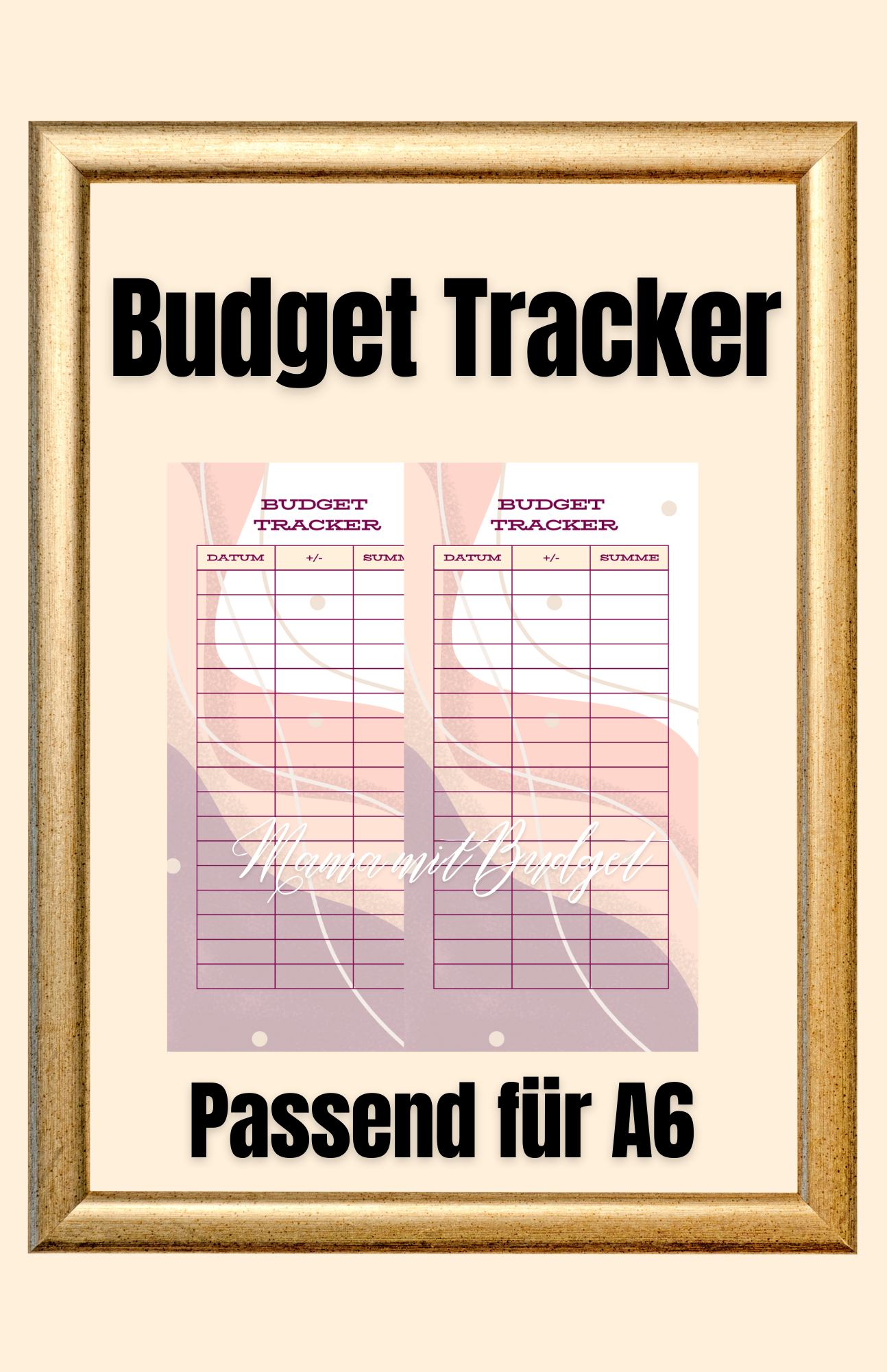 Ästhetic Budget sheets