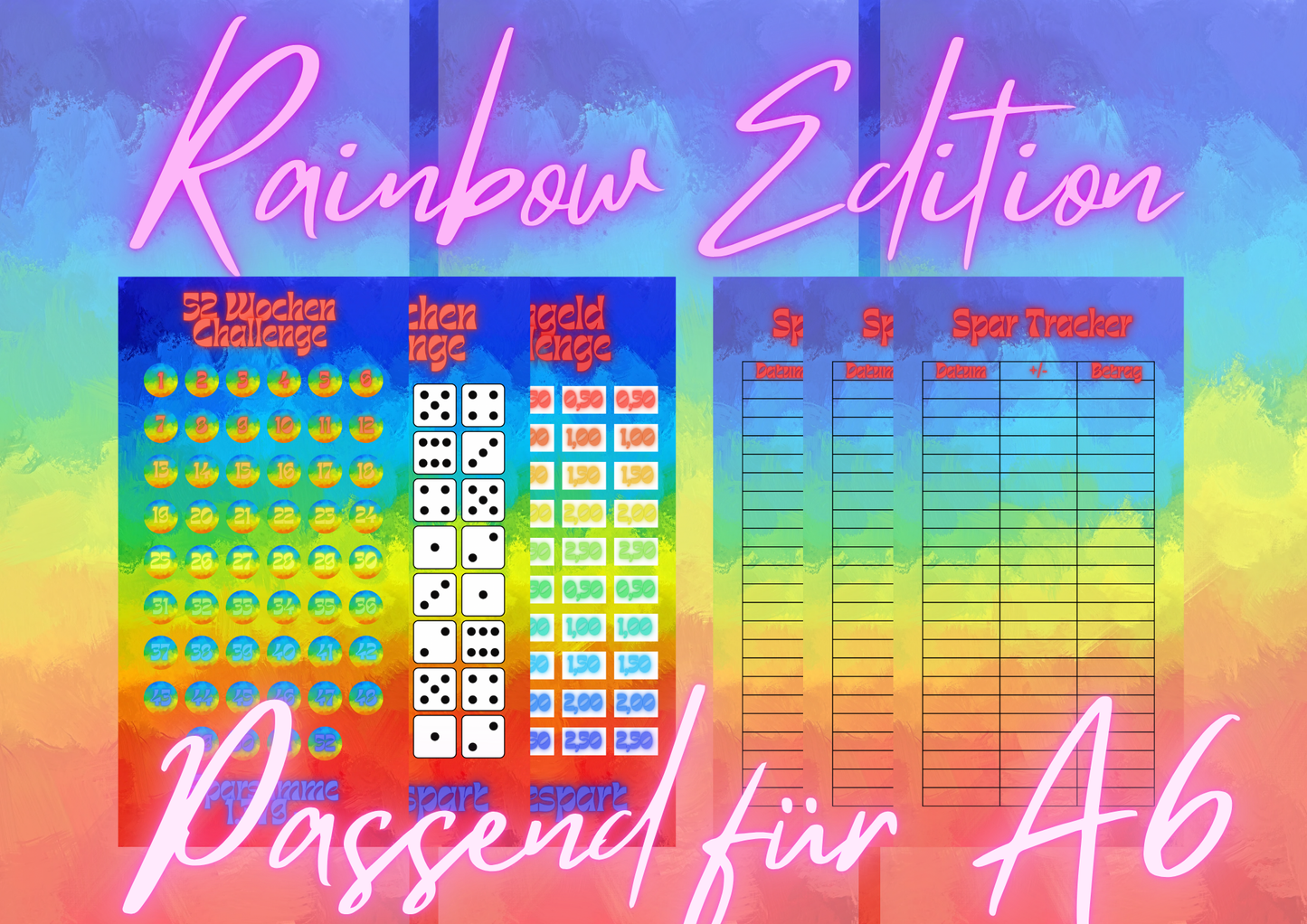 Rainbow Edition - einzeln oder im Set