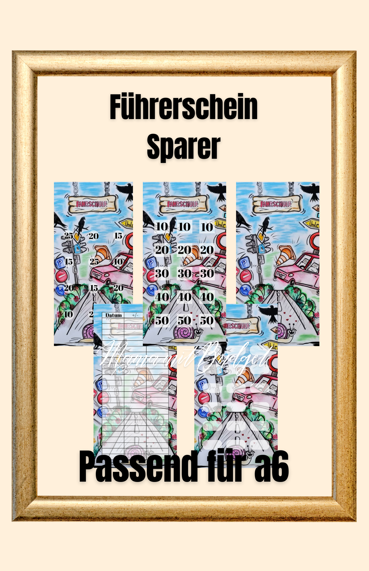 Führerschein Sparer Set